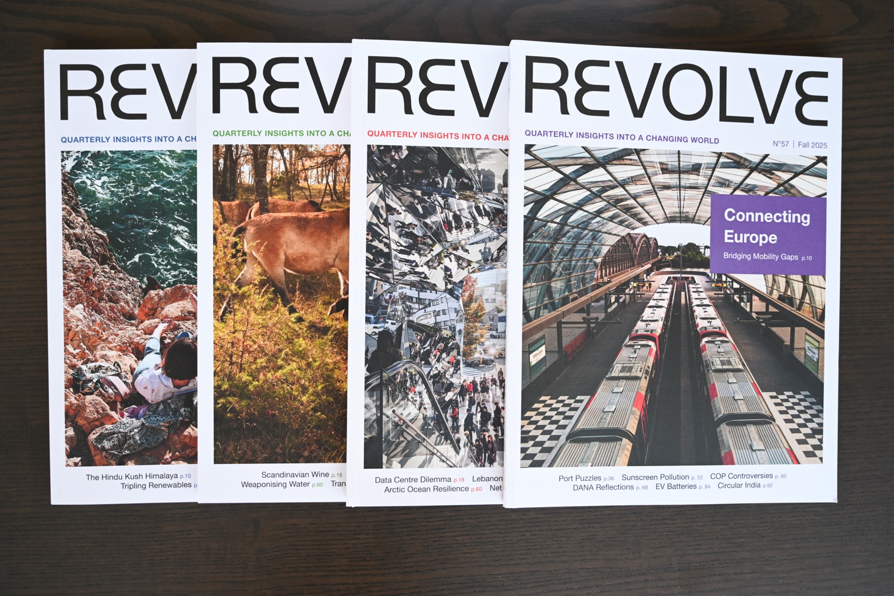 REVOLVE quarterly magazine preview