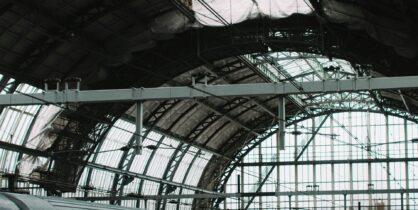 Deutsche Bahn train in station